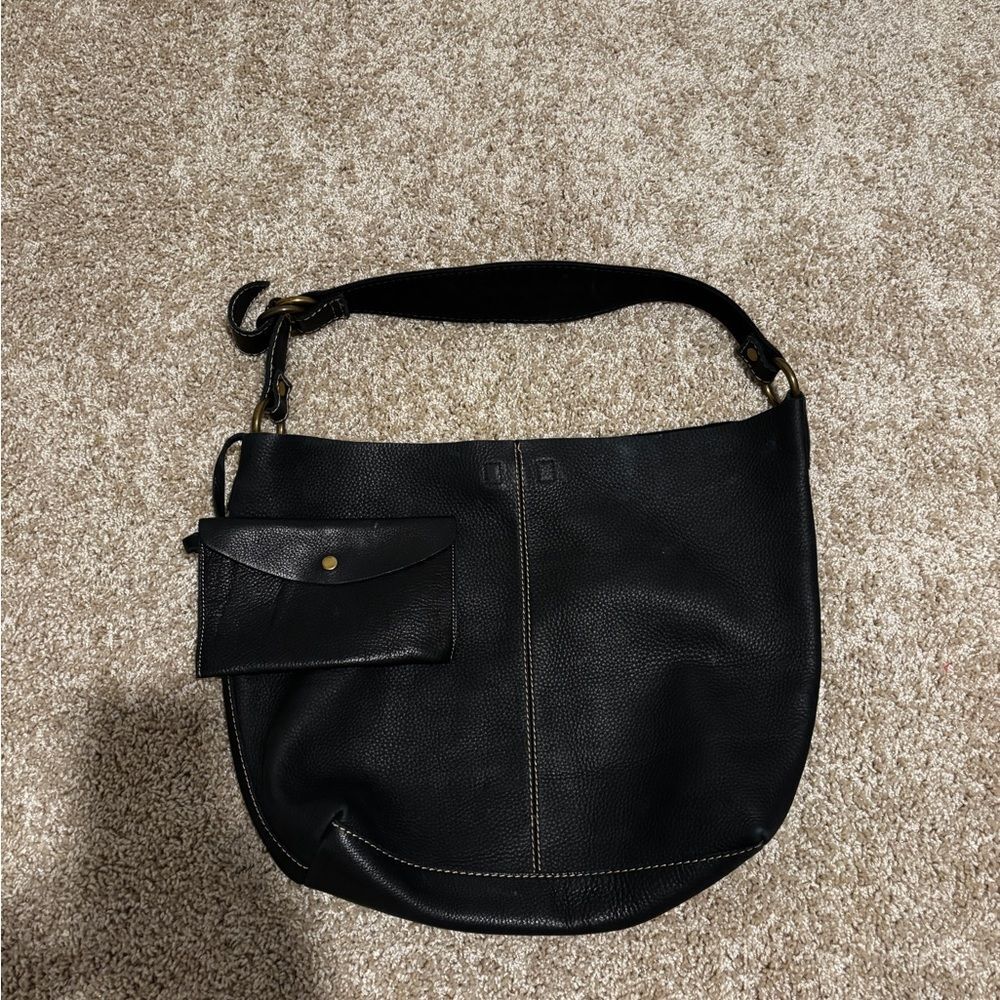 Lucky Brand Vintage Y2K Suede Hobo Bag w/wallet